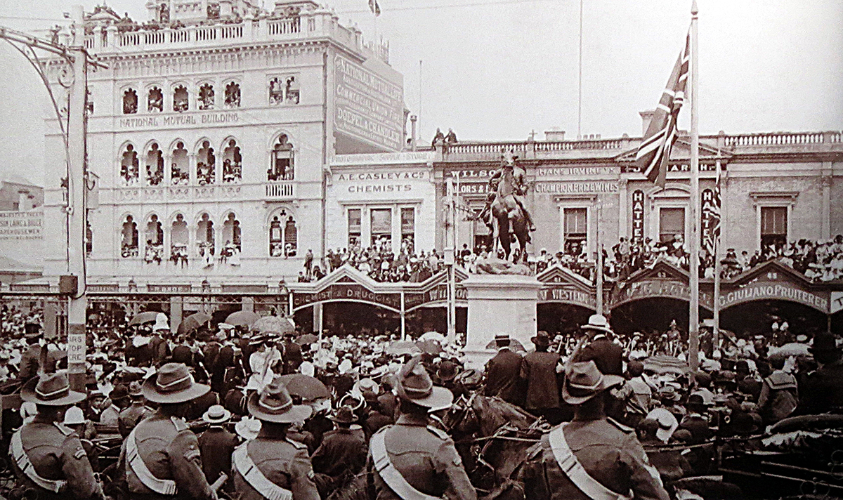 Boer War Statue - 1st Nov 1906
