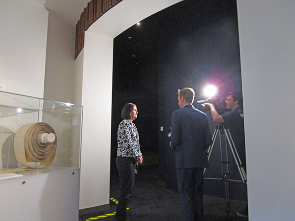 Nathan Currie and Sam Deveson of WIN TV at MADE